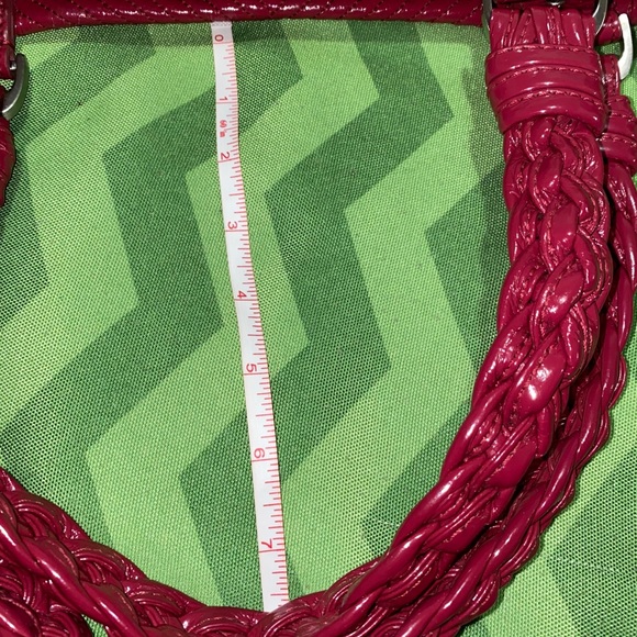 Cole Haan Coated Patent Leather Sugar Berry Tote - Picture 7 of 16